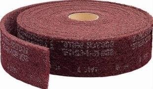 3M Scotch-Brite Polishing Roll - Very Fine Grade - 2 in Width x 30 ft Length - 00260 [Price is per ROLL]